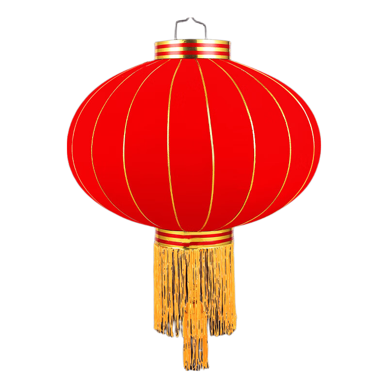 Abaoli New Red Velvet Lanterns for Wedding Housewarming Opening Outdoor Balcony Rural Gate Decoration