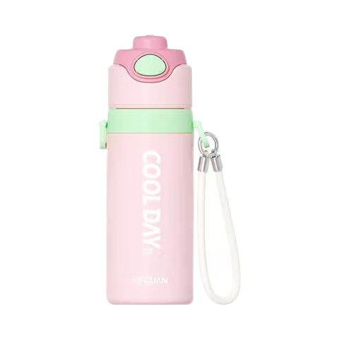Fuquan Spray Sports Insulated Water Bottle for Children and Students Summer 316L Large Capacity Water Bottle with Spray Function