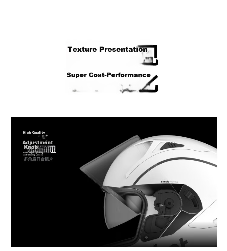 Ninebot New National Standard 3C Certified Electric Bicycle Motorcycle Helmet Unisex Electric Scooter Safety Helmet Lightweight Comfortable Full Face Snow White XL 7