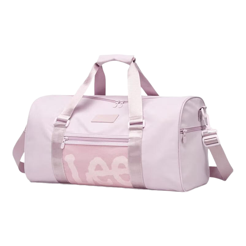Lee Large Capacity Travel Bag for Women, Short-Trip Business Trip Luggage Bag, Handheld Sports Fitness Bag, Light Purple