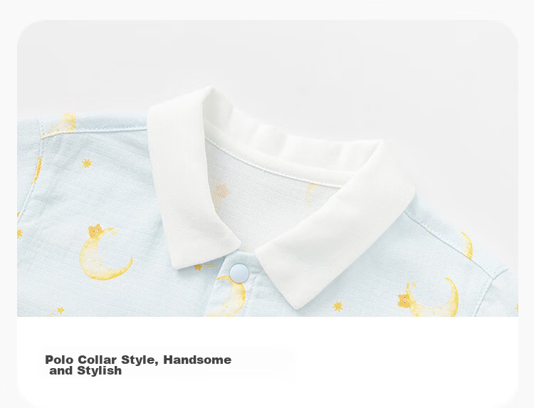 Balabala Baby Romper Infant Jumpsuit Boys 2026 Summer Comfortable Cute [Mall Same Style] 5