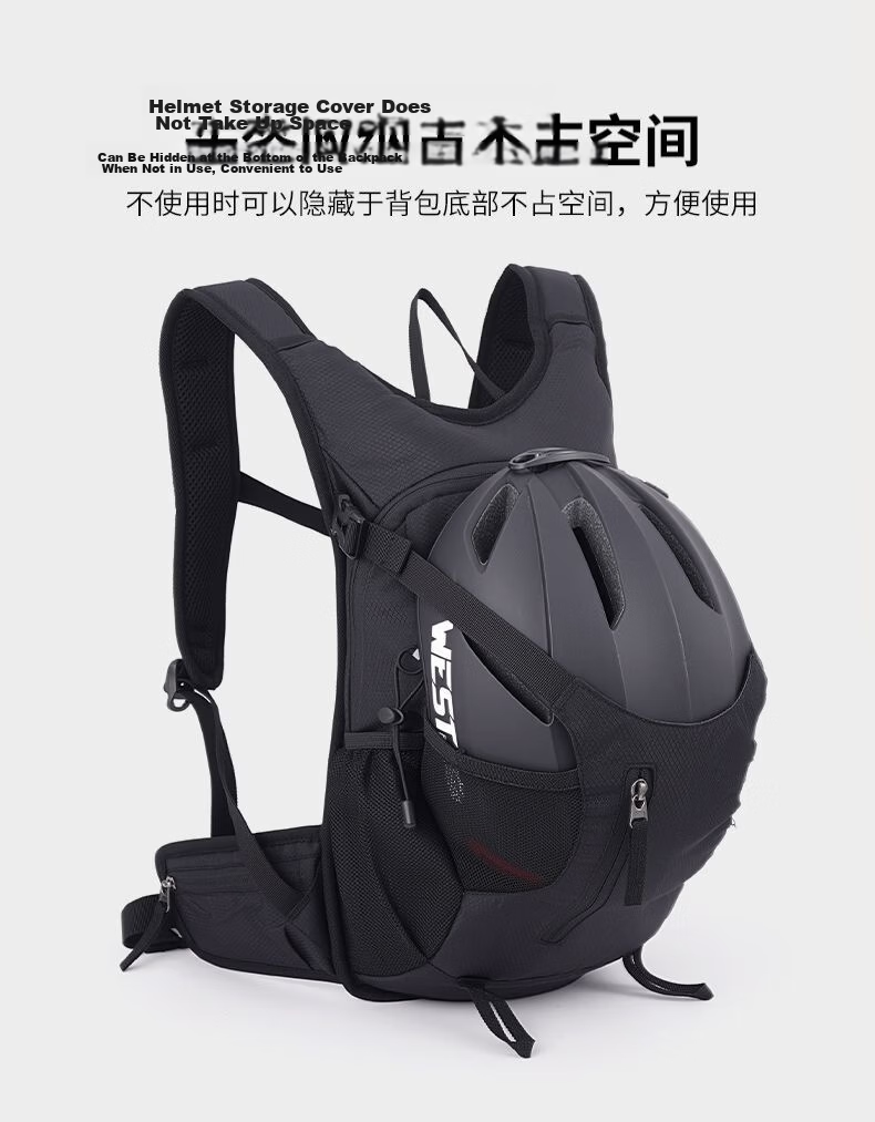 JEEP Men's Lightweight Outdoor Cycling Backpack Professional Breathable Mountaineering Sports Hiking Lightweight Off-Road Travel Women's Backpack 14