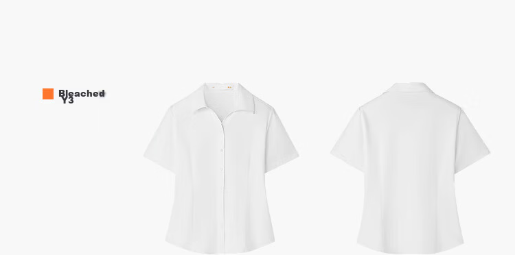 HLA Hailan Home Women's Short Sleeve Shirt Summer Cool Professional Commuting Formal Blouse 13