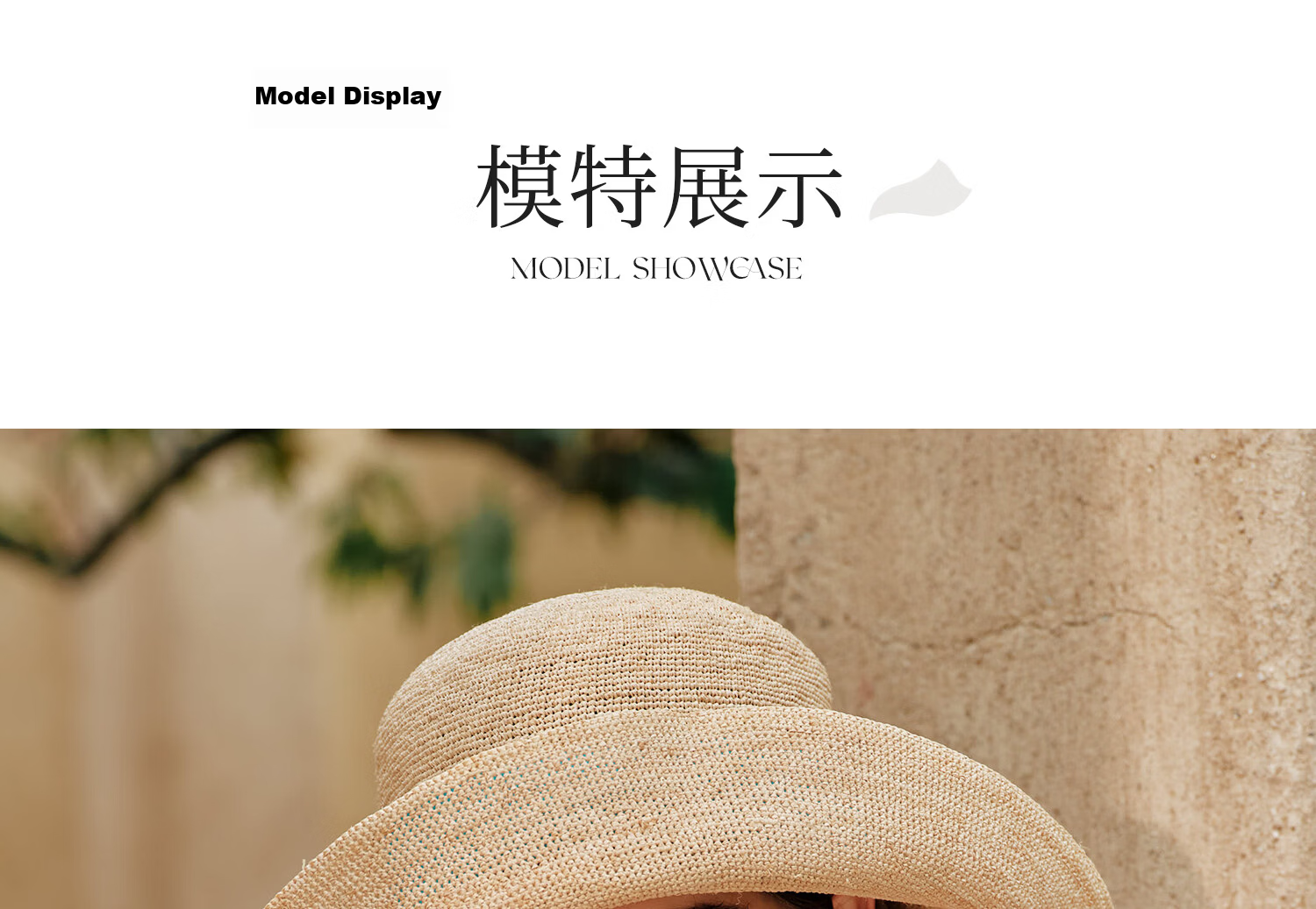 FANCET Women's Raffia Straw Sun Hat Spring Summer Elegant French Bow Outdoor Vacation Beach Hat 20