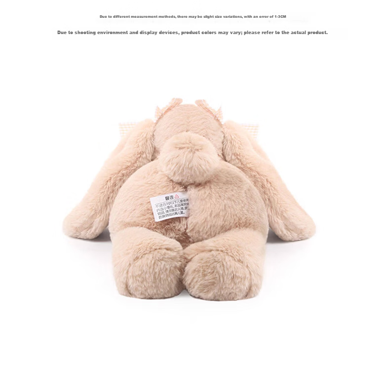 Beishangxing Little Rabbit Plush Doll Pillow, Children's Birthday Gift for Girls, Sleeping Companion Stuffed Toy Rabbit 7