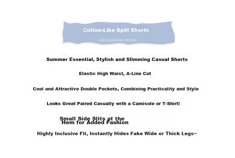 Jeanswest Women's Shorts 2026 Summer Ice Silk Thin Yamamoto Loose Quick-Dry Sports Casual Split Black S 2