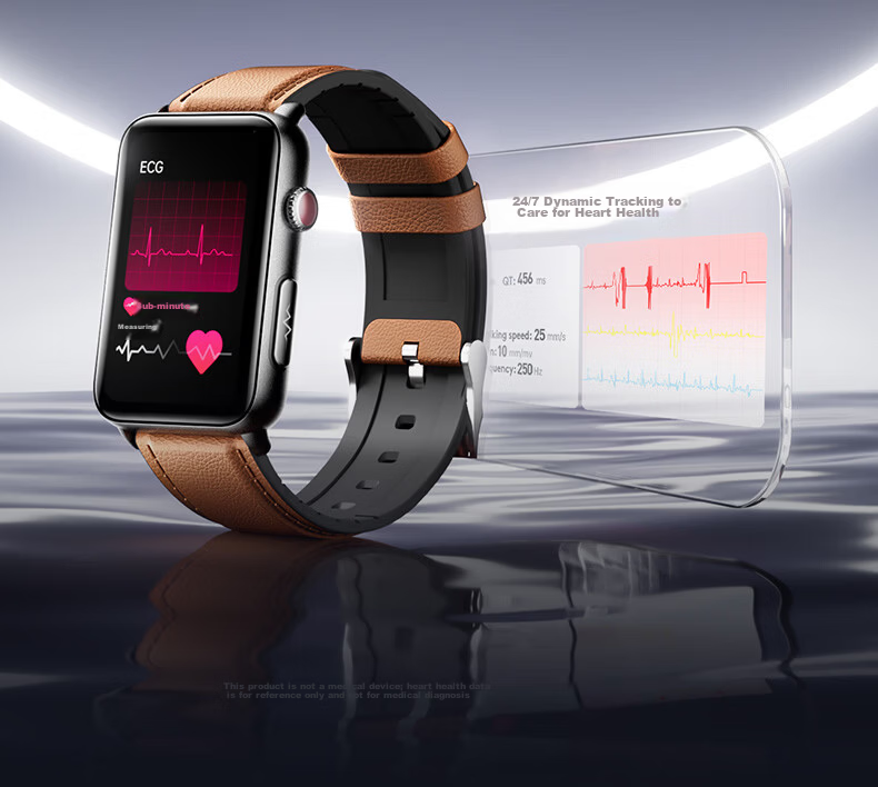 Dido Blood Pressure Wristband Health Monitor Blood Glucose ECG Uric Acid Meter Bluetooth Call for Men and Women Home Use 9