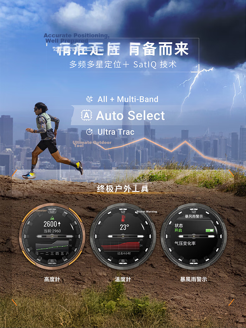 GARMIN Instinct Cross-Border Needle Sports Smartwatch GPS Positioning Mountaineering Running Heart Rate Health Monitoring 10