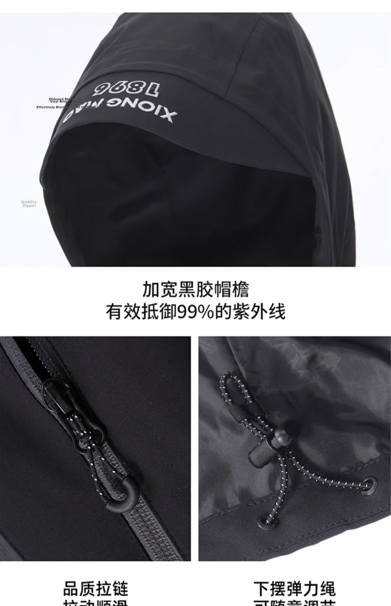 CAMEL Panda Series Unisex Single-Layer Softshell Jacket Waterproof Windproof Hard Shell Spring New Arrival 18