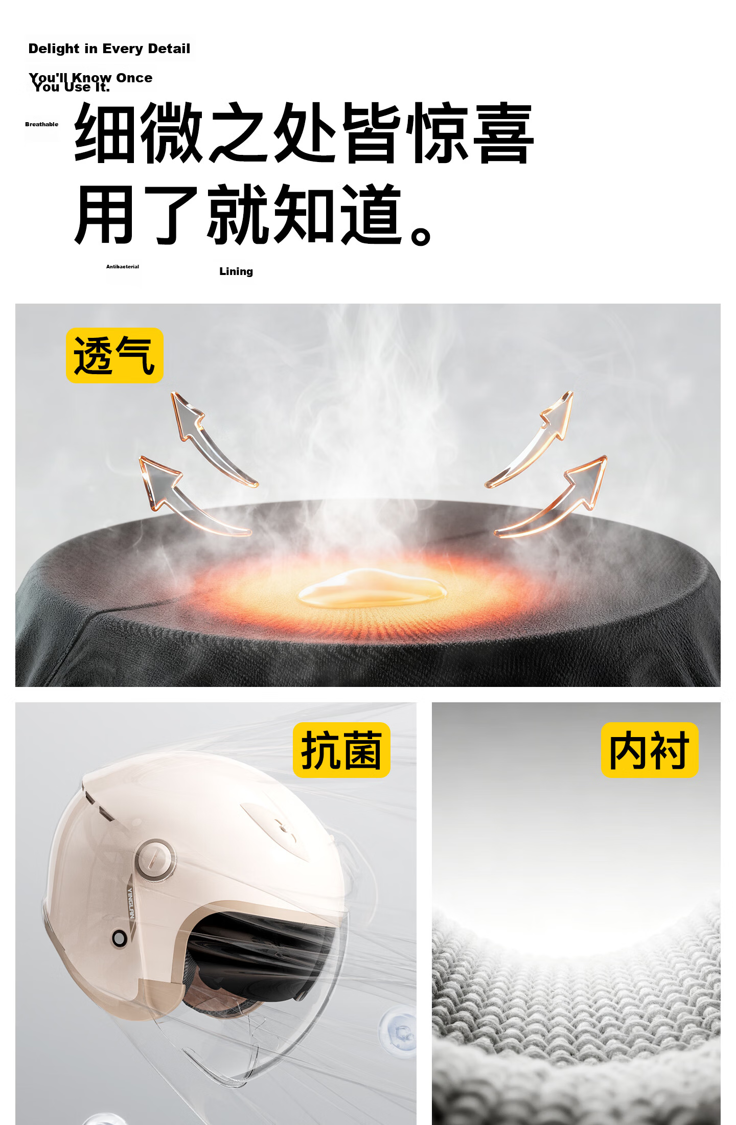 Yinglan Electric Vehicle Helmet 3C Certified Class A Warm Windproof Autumn Winter Four-Season Universal Women's Safety Helmet Electric Scooter Motorcycle Dual Lens Half Helmet Khaki 21
