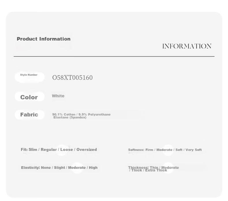 Olrain Eurielle Summer New Pleated Waist Slim Fit Color-Block Round Neck Short Sleeve T-Shirt Women Casual Top White XL 15