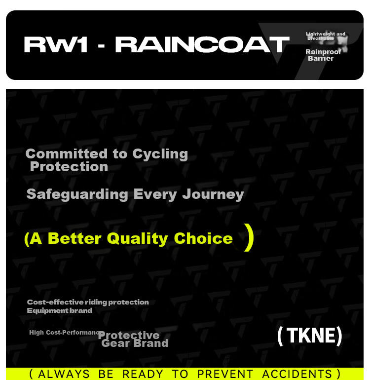 TKNE Electric Motorcycle Raincoat Delivery Rider Two-Piece Waterproof Rain Poncho Motorbike Anti-Rain Suit Green S 1