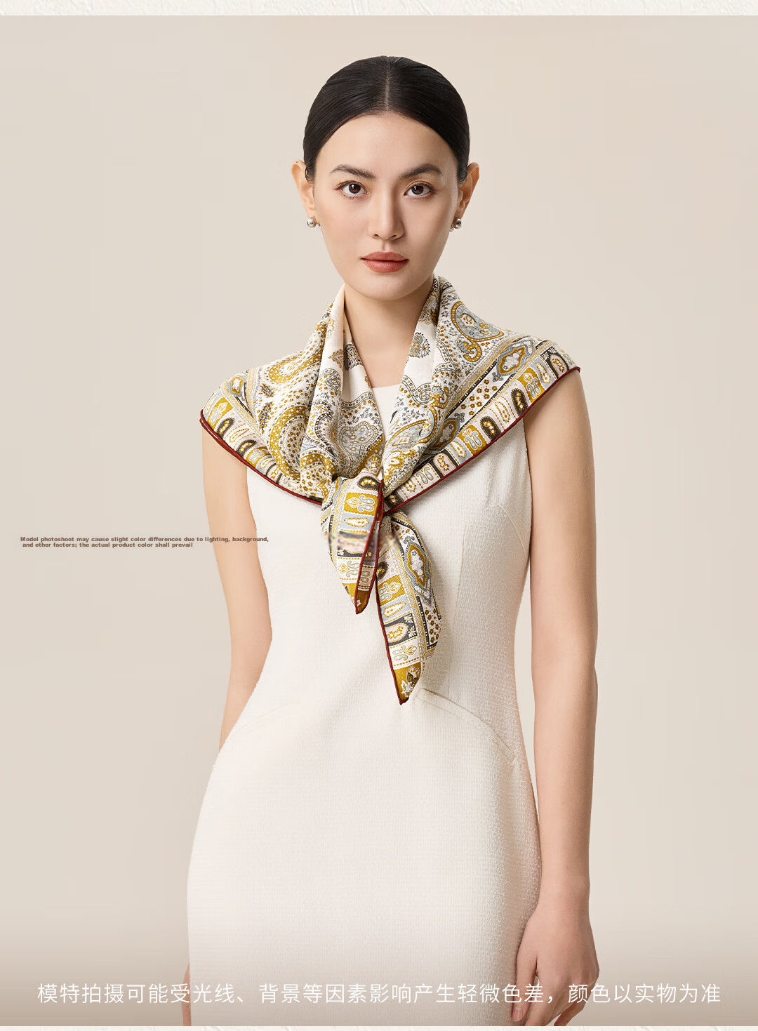 Shanghai Story 100% Mulberry Silk Printed Silk Scarf Shawl Gift Box for Mom and Girlfriend 10