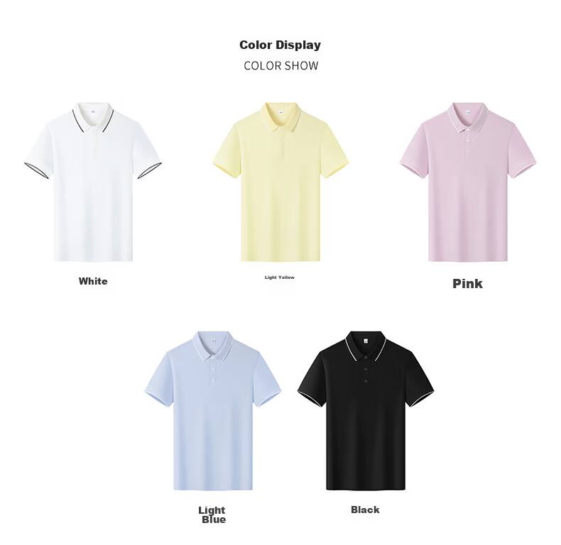TUCANO Women's Short Sleeve Antibacterial Breathable Fashion Business Polo Shirt Moisture-Wicking Top Light Yellow S 14