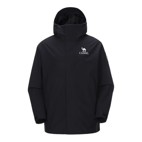 CAMEL ICON Outdoor Fleece Jacket Three-In Professional Heavy Rain Waterproof Hard Shell Coat B347