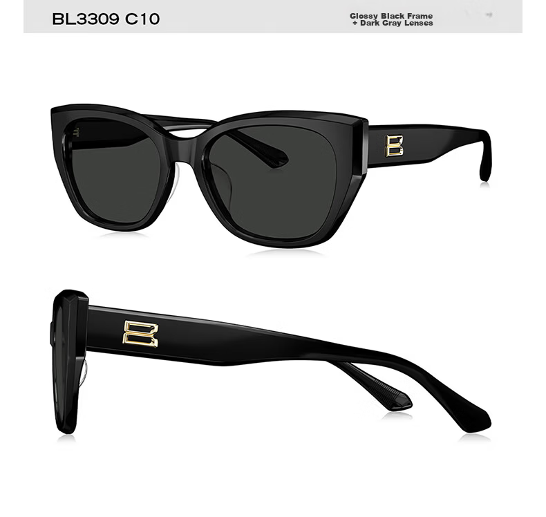 BOLON Bolon Eyewear 26 New Ding Yuxi Cat Eye Trendy Polarized Sunglasses for Women and Men BL3309A13 31