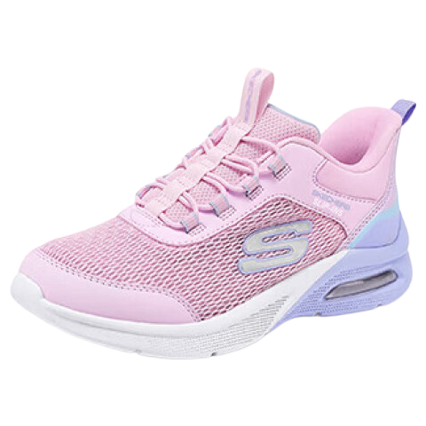 Skechers Children's Leopard Print Slip-On Running Shoes, Mesh Upper, Casual Sneakers, Model 303969L