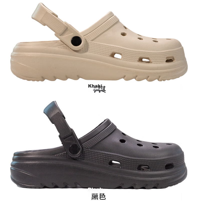 Limi Unisex Ventilated Slip-On Sandals Non-Slip Outdoor Open-Toe Beach Shoes Off-White Size 36-37 11