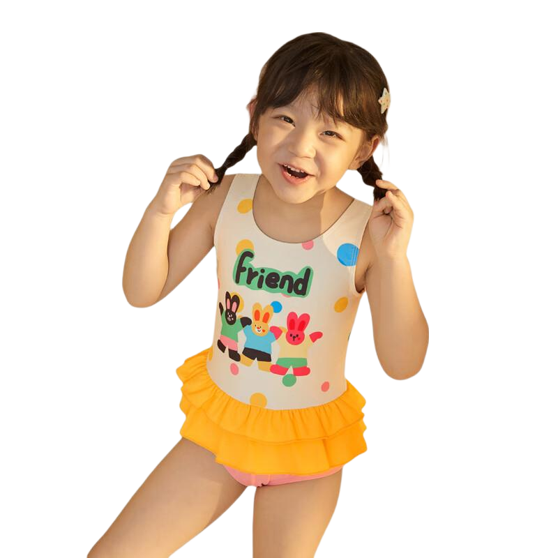 Adoreswim 2024 New Fashion Trendy Cute Style Girls' Summer Swimsuit One-Piece 140
