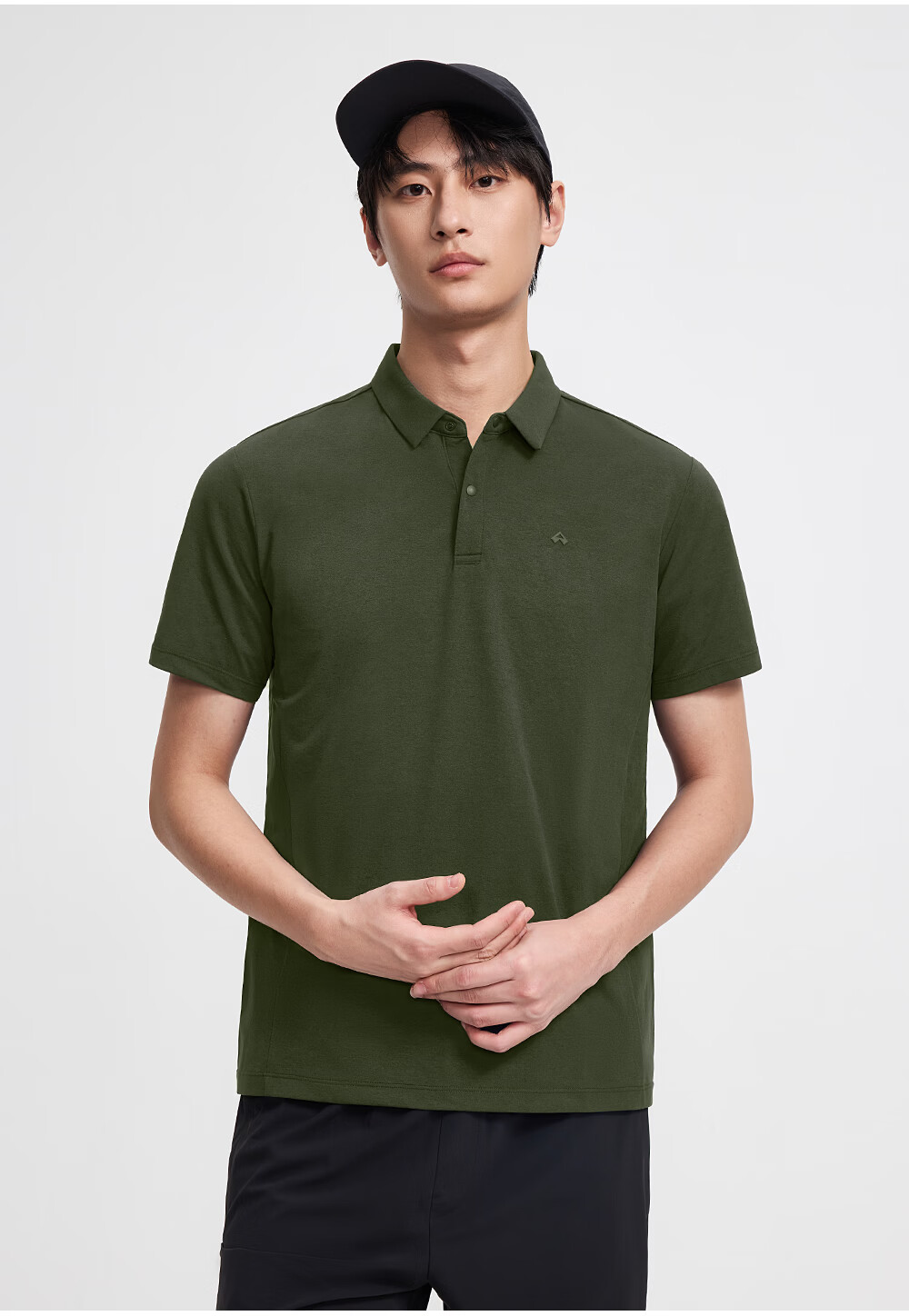 Toread Men's Quick-Dry Breathable Cotton-Feel Moisture-Wicking Polo Shirt Summer Business Commuting Casual Outdoor Sports Short Sleeve 17