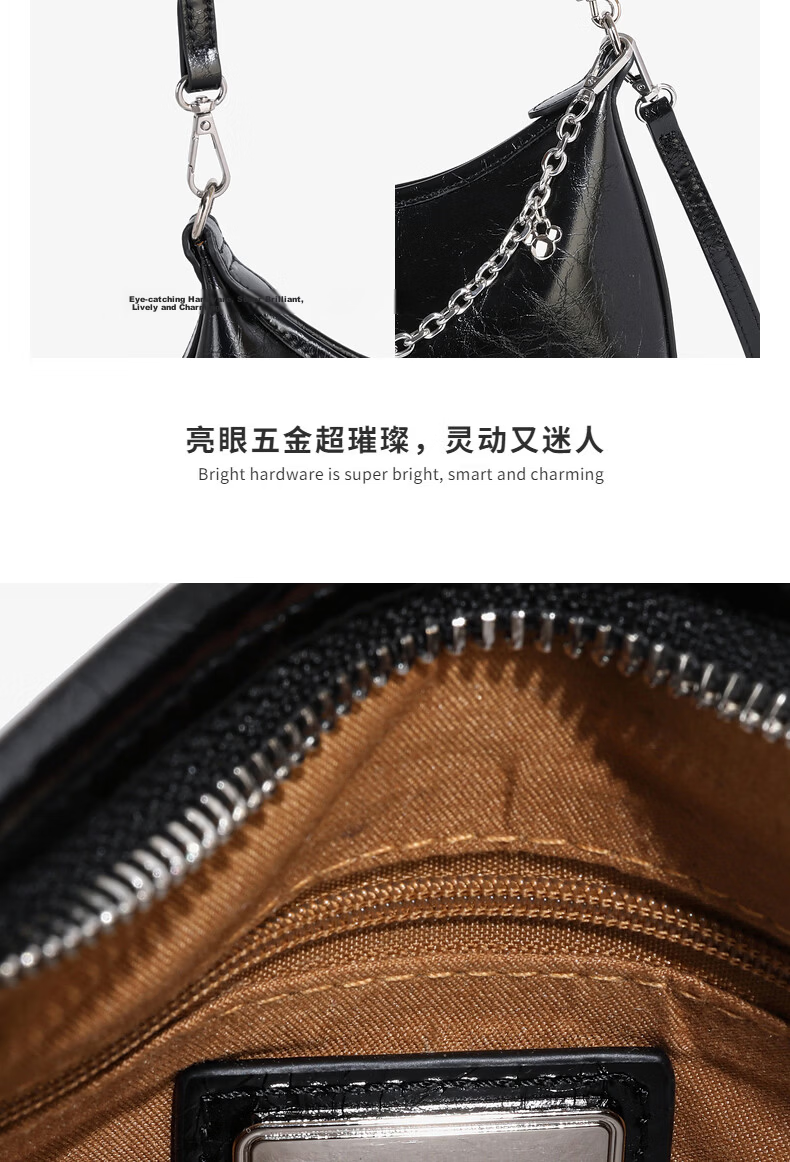 Disney Crossbody Underarm Commuter Bag Women's New Luxury Small Niche New Year Gift Versatile Small Bag 12