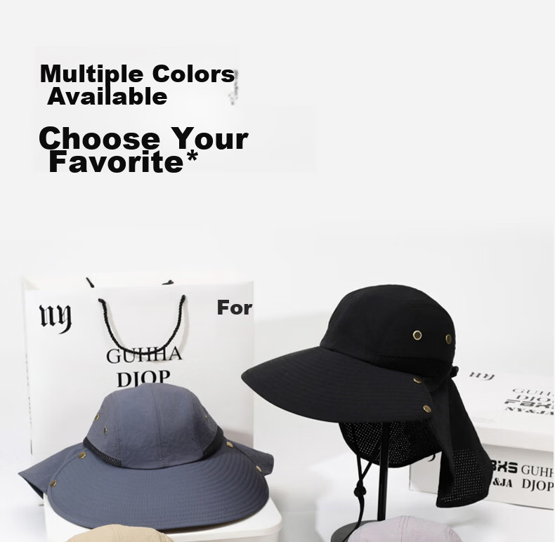 RED DRAGONFLY Women's Summer Outdoor Sun Protection Breathable Cooling Sun Hat Bucket Hat Fishing Hat for Men 17