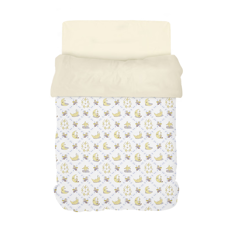 YEEHOO Baby and Child Class A 100% Cotton Silk Quilt Spring and Autumn Quilt Core Gift Box Little Prince Star Moon 100*120
