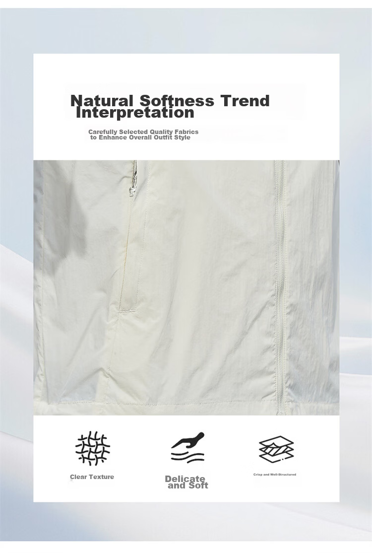MARK FAIRWHALE Ice Silk Sun Protection Clothing for Men, Summer UV-Resistant UPF50+, Lightweight Outdoor Fishing Jacket for Me 8