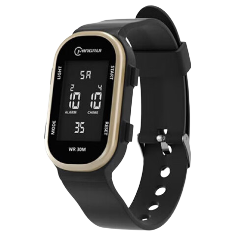 GEORGCOUNT Small Square Electronic Watch Men Youth Sports Smart Bracelet Student High School Girls Multifunction Waterproof