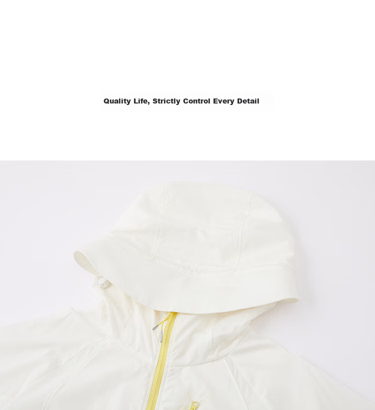 Demana Antibacterial Anti-Mite Summer UPF50+ Sun Protection Outdoor Hooded Loose Slimming Jacket for Women Premium Feel 12
