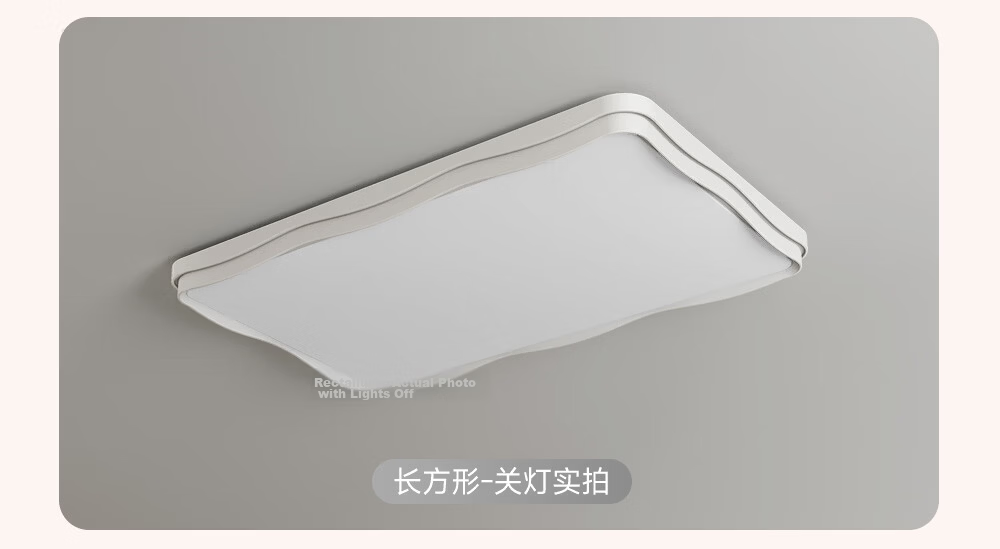 GUJIA LED Ceiling Light, Simple Cream Style, for Living Room And Bedroom, Eye Protection, Puri Light Source, Round-Shaped - Three Colors [Installation Included] 51