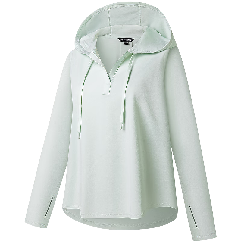 BOSIDENG Summer Ice Silk High SPF Sunscreen Jacket for Women UV Protection Loose Slim Casual Versatile Coat