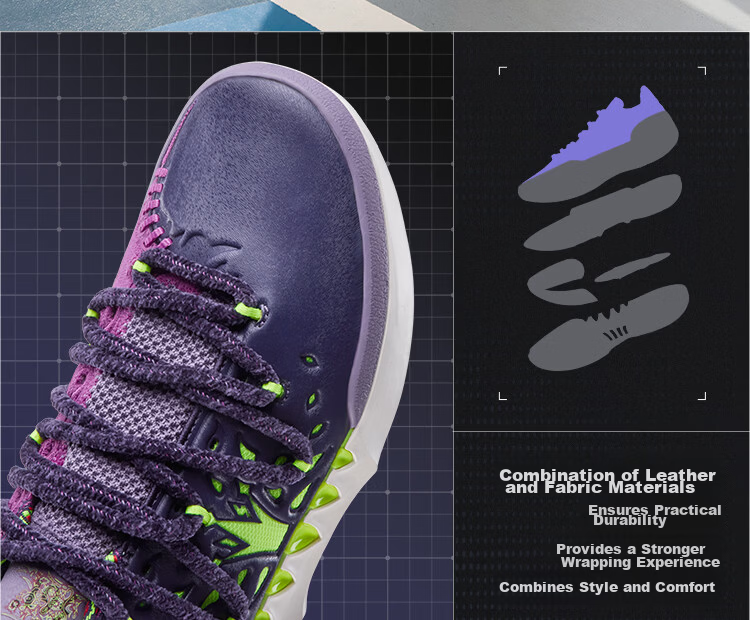 361° Basketball Shoes Joker 2GT Nikola Jokic Second Generation Youth Training Sneakers 672621112-4 15