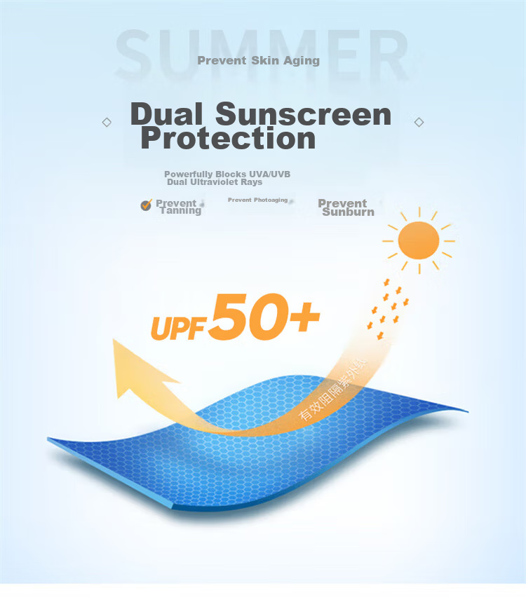 MARK FAIRWHALE Ice Silk Sun Protection Clothing for Men, Summer UV-Resistant UPF50+, Lightweight Outdoor Fishing Jacket for Me 4