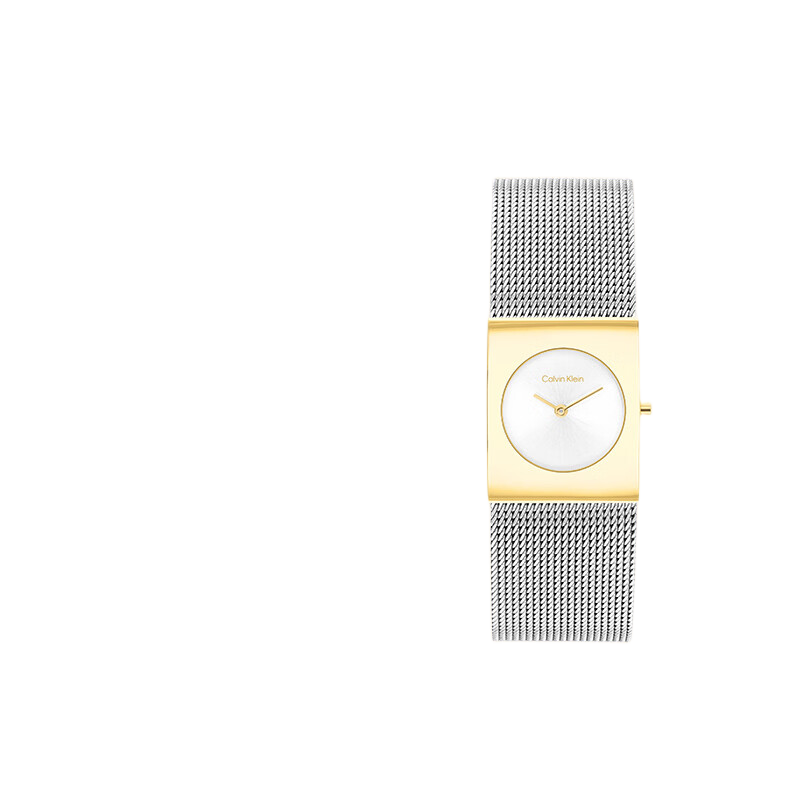 Calvin Klein CK Women's Urban Pulse Quartz Watch Silver 25100139 Gift for Girlfriend