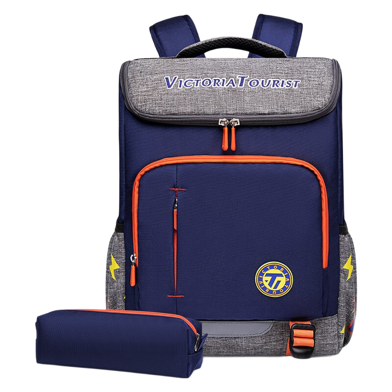 VICTORIATOURIST Lightweight Middle School Girls Backpack High Capacity Stylish 3-6 Grade Student School Bag