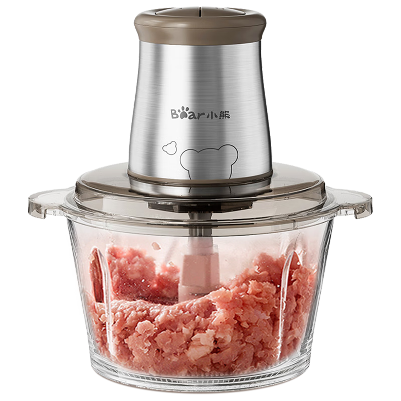 Bear Meat Grinder 2026 New Home Small Mince Machine Meat Mincer Upgraded Floating Blade QSJ-B03U3