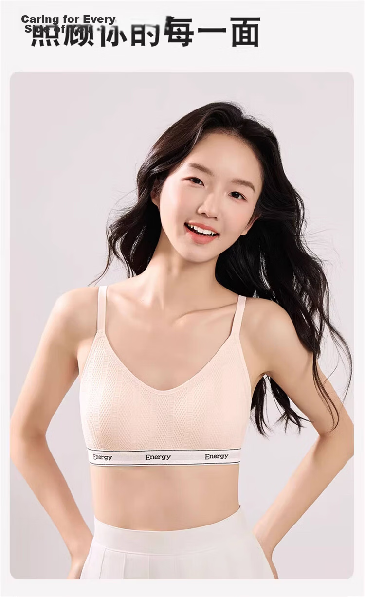 GUJIN Girls' Lightweight Breathable Bra for Early and Mid-Teen Development, Thin Summer Youth Underwear for Middle and High School Students 13