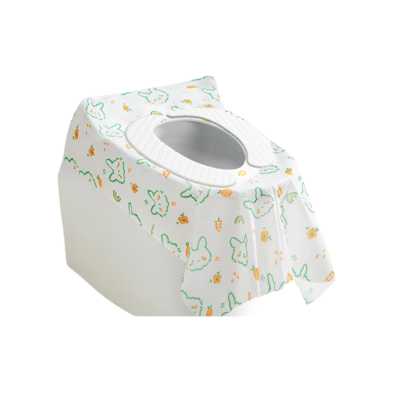 Guxu Disposable Toilet Seat Covers Travel Essential Individually Packaged Full Coverage Maternity Hotel Toilet Seat Covers 10 Pieces