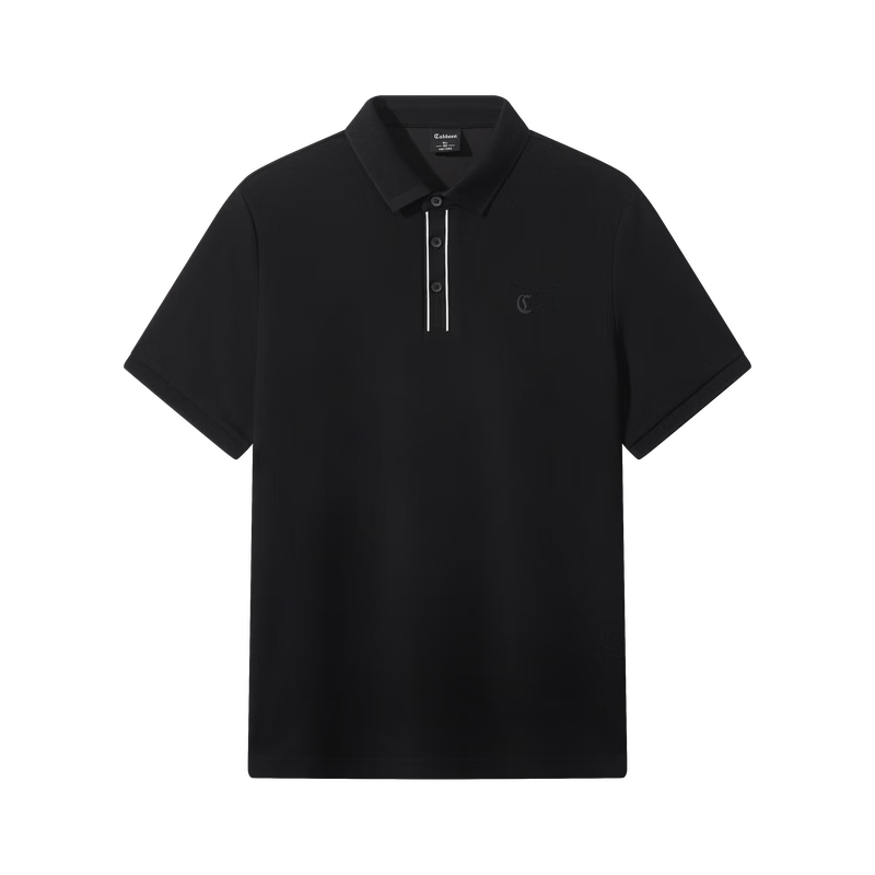CABBEEN Pik Dazhu Cool Touch Polo Shirt Men Commuter Versatile 2026 Summer Breathable Short Sleeve Polo Shirt