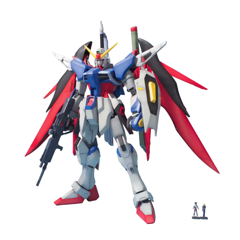 BANDAI BANDAI MG 1/100 Gundam Seed Destiny with Stand, Assembly Model for Ages 15 And up