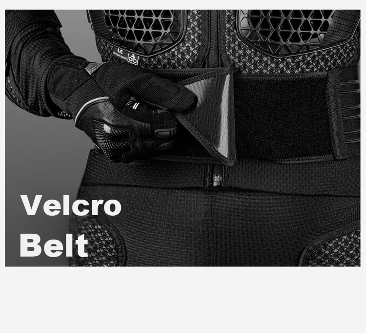 MOTOWOLF Motorcycle Crashproof Armor Suit Off-road Bike Riding Chest and Back Protective Gear Full Set 15