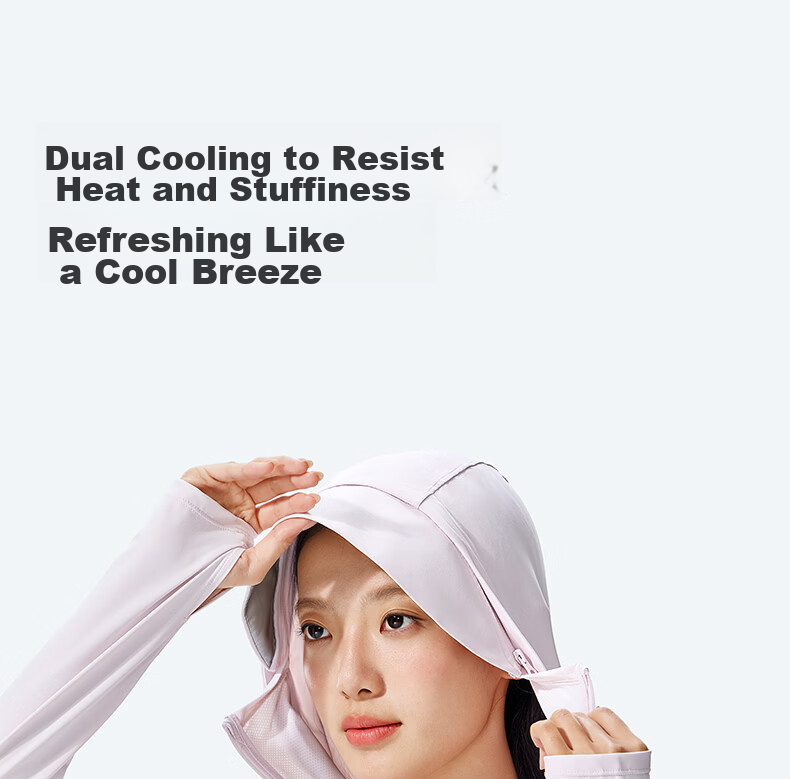Penguin Camel Collaboration Cooling Sun Protection Jacket 2026 New Unisex Breathable Heat Dissipation Slim Fit Sun Protection Coat M26BA30087 10