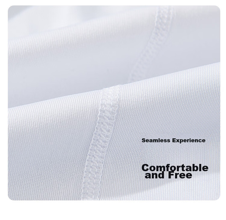 Langsha Men's Ice Silk Seamless Summer Thin Casual Sports Tank Top Racerback Undershirt 3-Pack 12