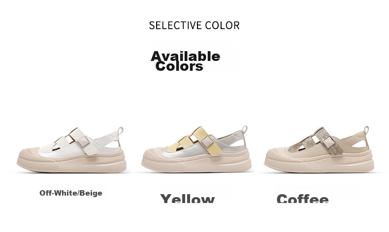 Saturday Casual Women's Sandals 2026 New Summer Thick Sole Height Increasing Lightweight Breathable Sports Sandals for Skirts 6
