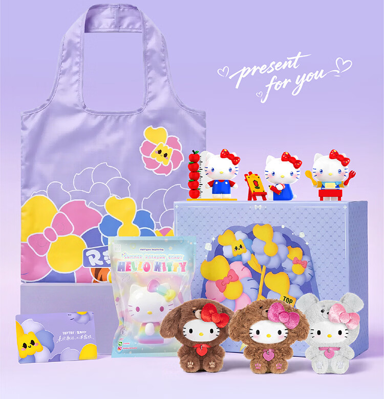 TOP TOY Limited Edition Hello Kitty Trendy Blind Box Plush Toy Sanrio Girls Birthday Gift 2