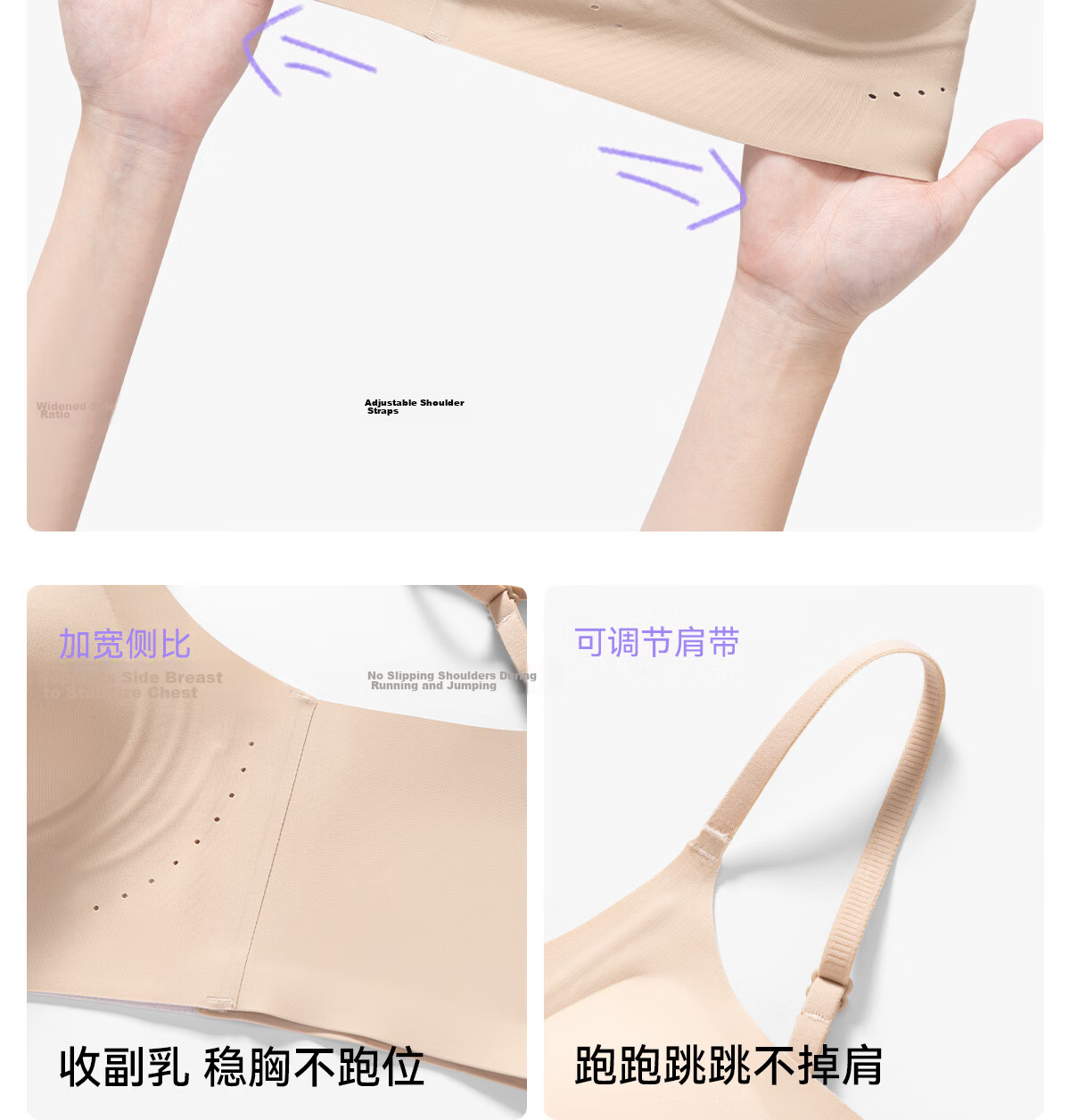 Beiyingda Women's Underwear Vest for College, High School, and Teenage Girls Puberty Shaping Bra 15
