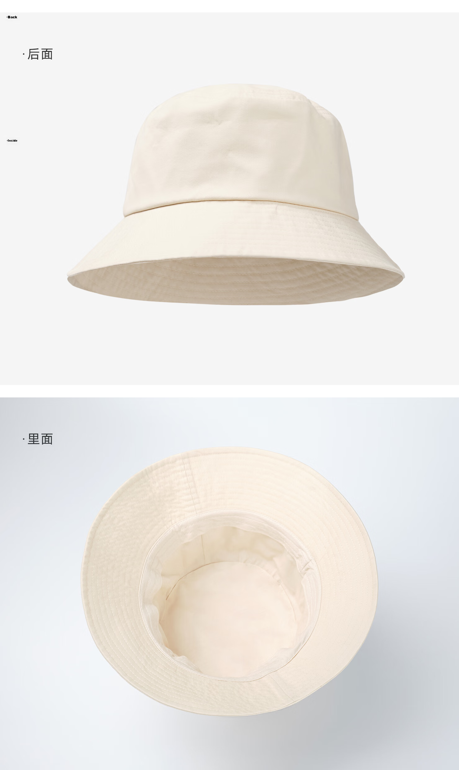 ELLE HOMME 100% Cotton Men's Fisherman Hat UV Protection Foldable Casual Embroidered Commuter Cap 11