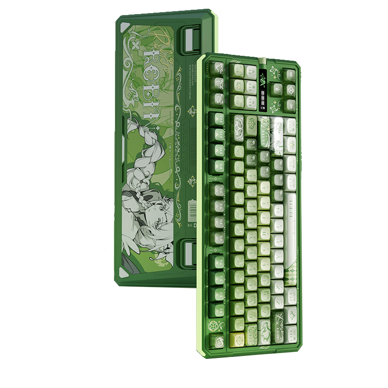 VALKYRIE VK87 MAX V2 ROBIN 87-Key Mechanical Keyboard Custom Gaming Wireless Office Natsuki Switch 12000mAh