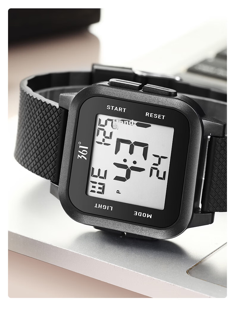 361° CET Final Exam Calendar Alarm Clock Timer Luminous Multifunction Casual Sports Digital Watch 8